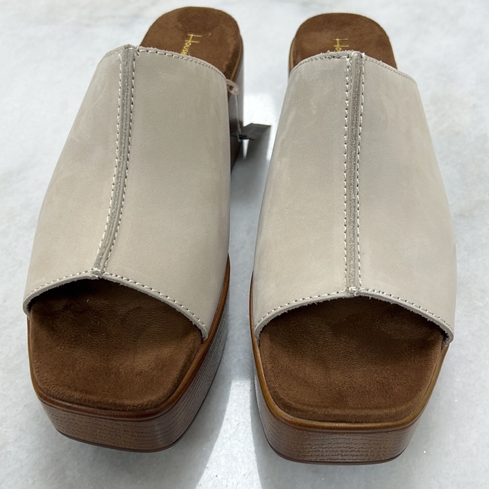 NWT House of Harlow 1960 Leather Platform Sandals – Sizes 9.5 - Picture 7 of 7